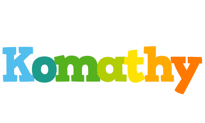 Komathy rainbows logo