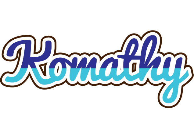 Komathy raining logo