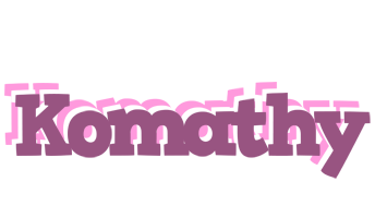 Komathy relaxing logo