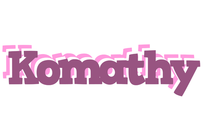 Komathy relaxing logo