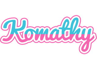 Komathy woman logo