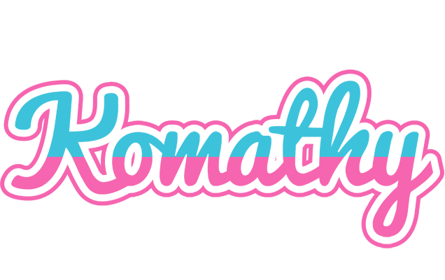 Komathy woman logo