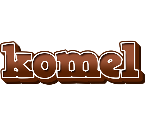 Komel brownie logo