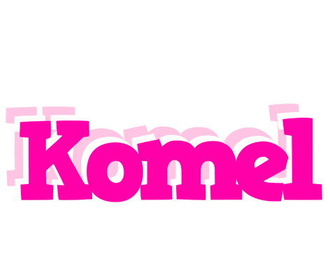 Komel dancing logo