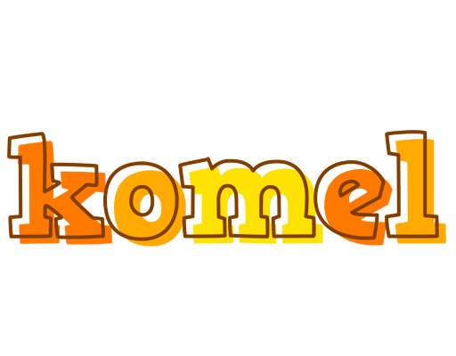 Komel desert logo