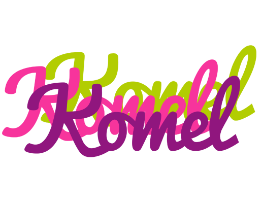 Komel flowers logo
