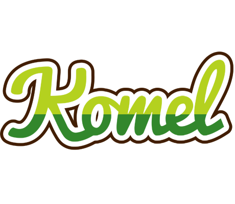 Komel golfing logo