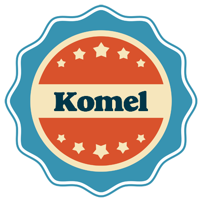 Komel labels logo
