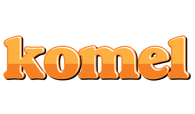 Komel orange logo