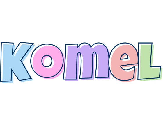 Komel pastel logo