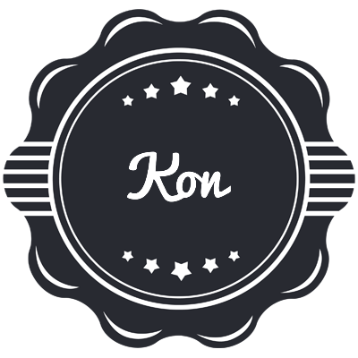 Kon badge logo