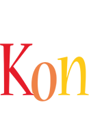 Kon birthday logo