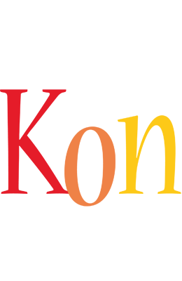 Kon birthday logo