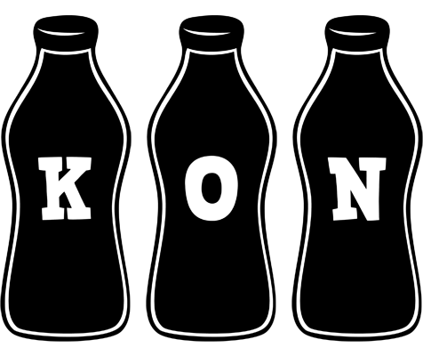 Kon bottle logo