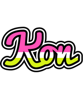 Kon candies logo