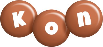 Kon candy-brown logo