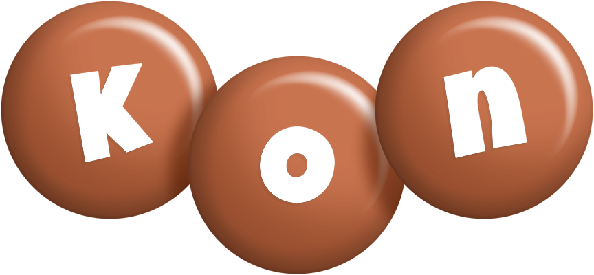 Kon candy-brown logo