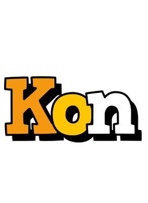 Kon cartoon logo