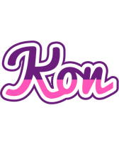 Kon cheerful logo