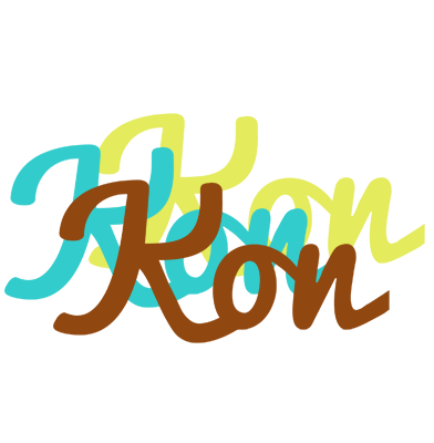 Kon cupcake logo
