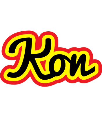 Kon flaming logo