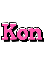 Kon girlish logo