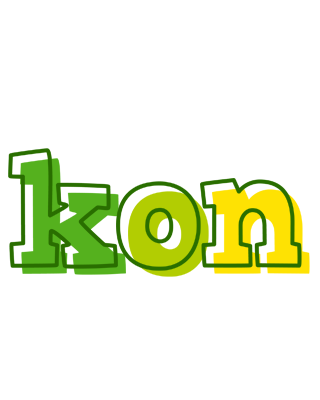 Kon juice logo