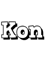 Kon snowing logo