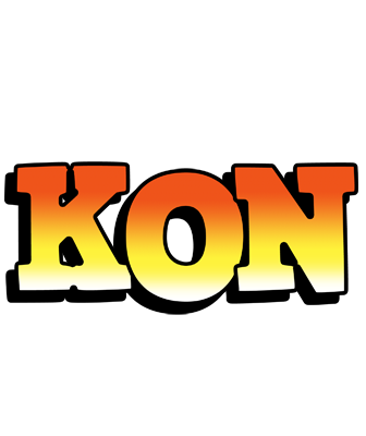 Kon sunset logo