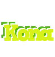 Kona citrus logo
