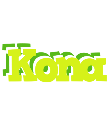 Kona citrus logo