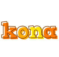 Kona desert logo