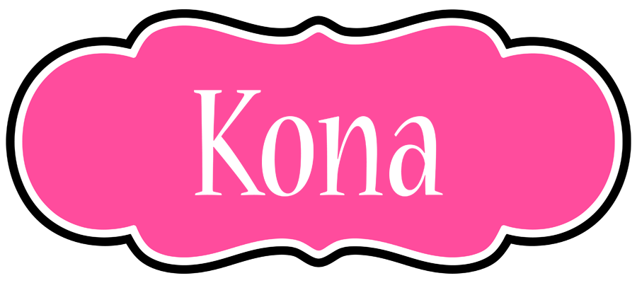 Kona invitation logo