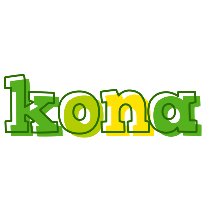 Kona juice logo