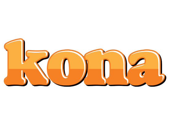 Kona orange logo