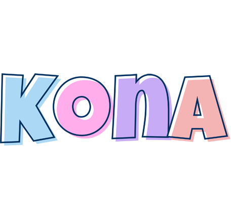 Kona pastel logo