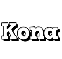 Kona snowing logo