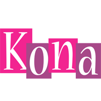 Kona whine logo