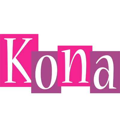 Kona whine logo