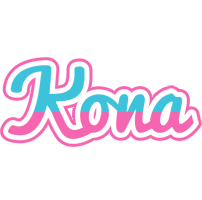 Kona woman logo
