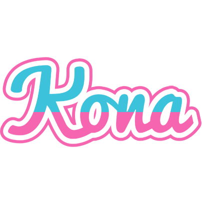 Kona woman logo
