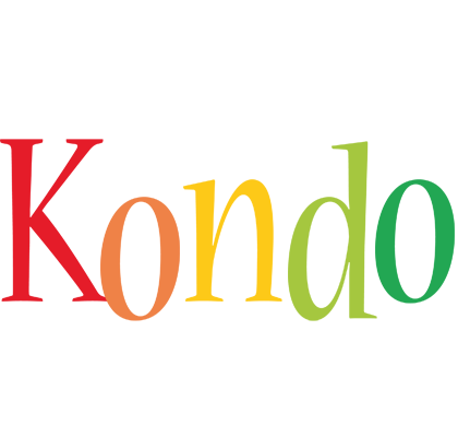 Kondo birthday logo