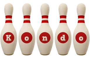 Kondo bowling-pin logo