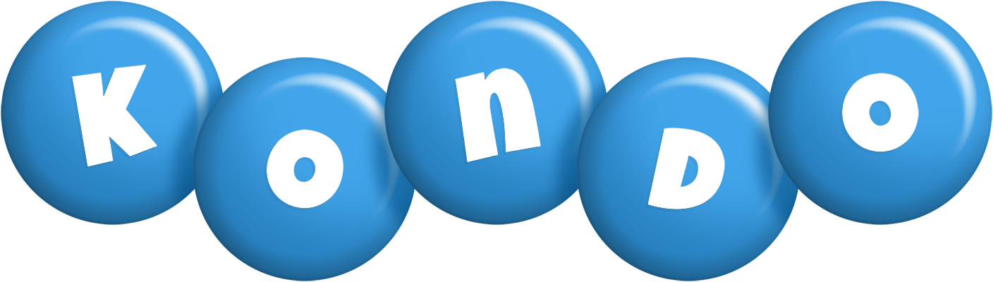Kondo candy-blue logo