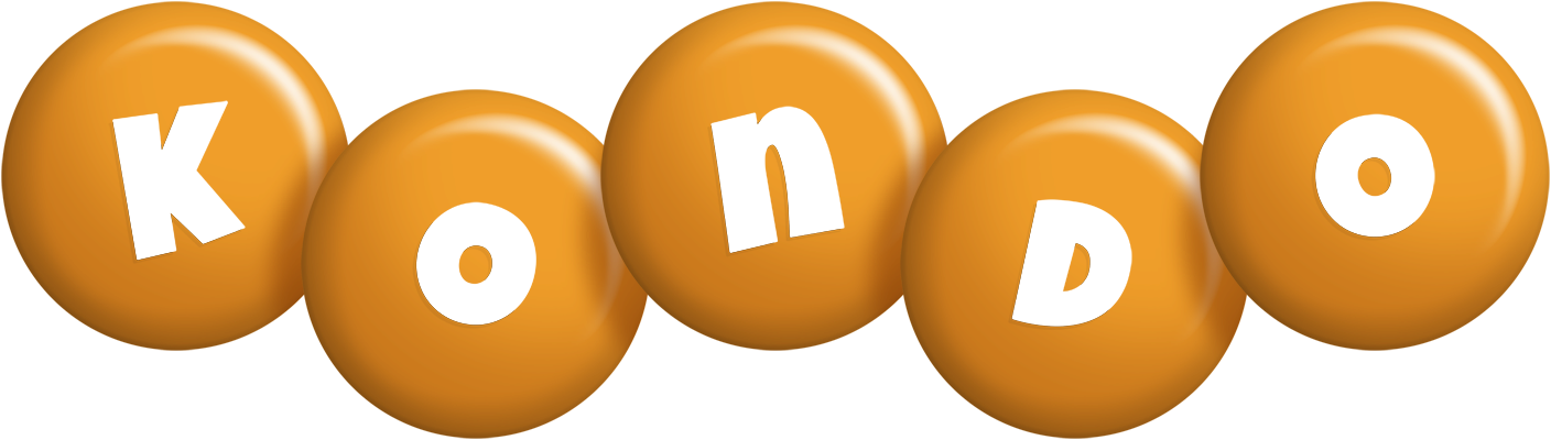Kondo candy-orange logo