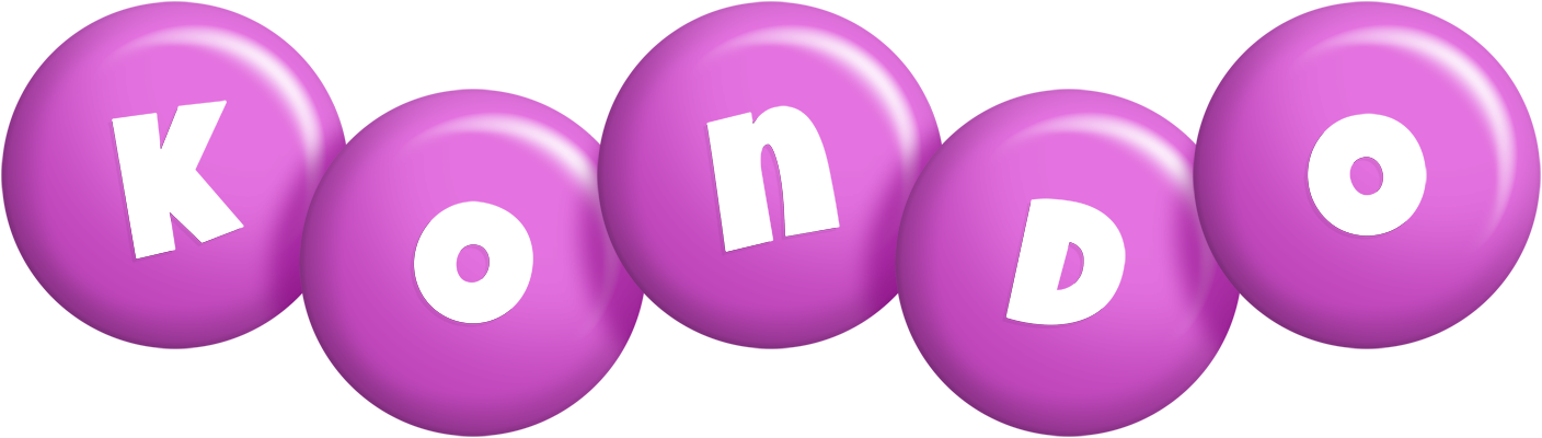 Kondo candy-purple logo