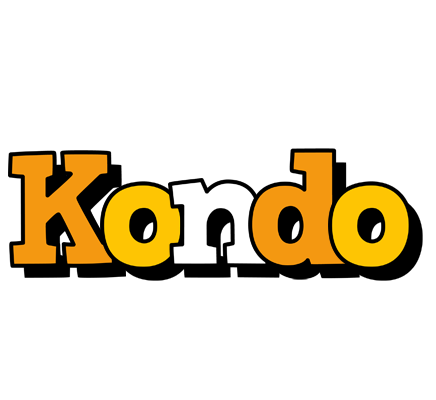 Kondo cartoon logo