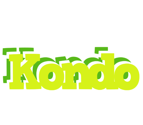 Kondo citrus logo