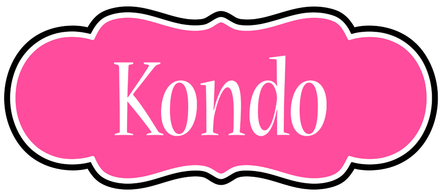 Kondo invitation logo
