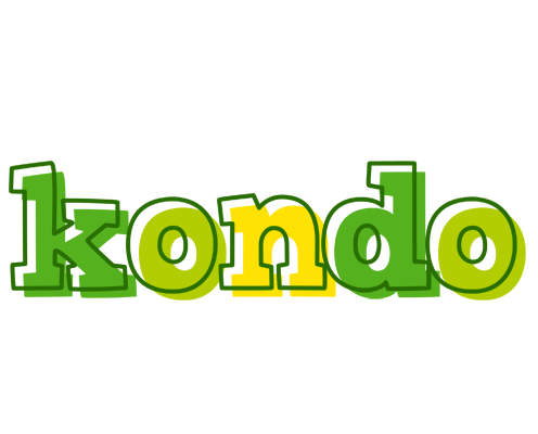 Kondo juice logo